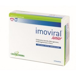 Cristalfarma Imoviral Junior 14 Bustine - Integratori per difese immunitarie - 904457090 - Cristalfarma - € 16,13