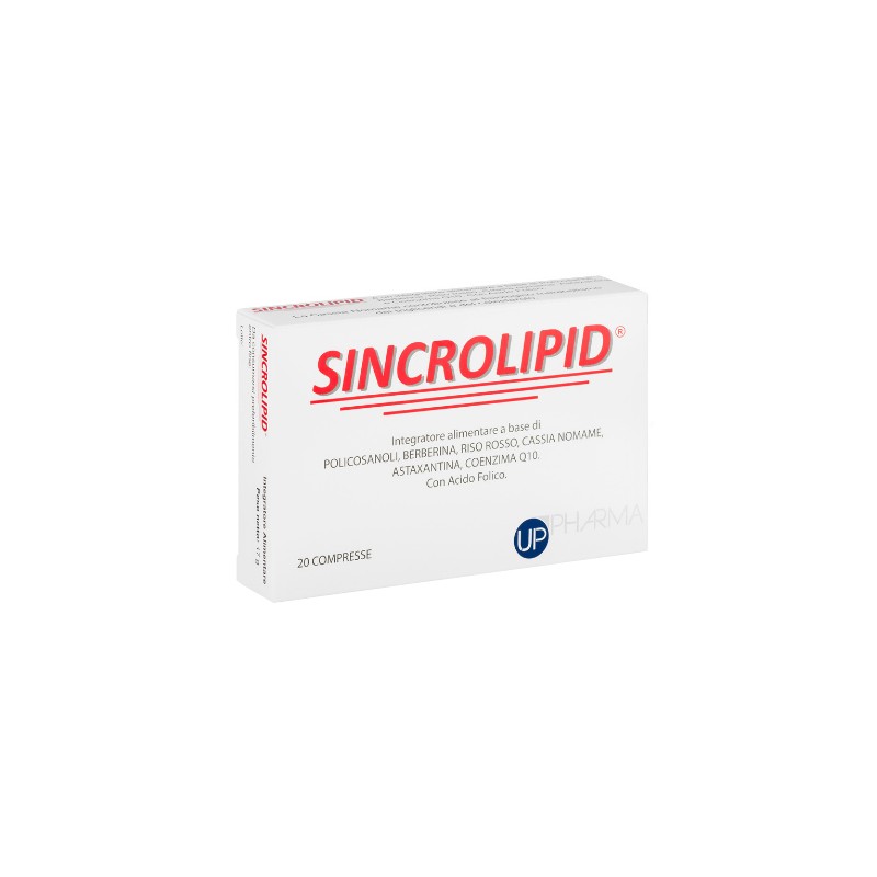 Up Pharma Sincrolipid 20 Compresse 17 G - Circolazione e pressione sanguigna - 927172852 - Up Pharma - € 16,60