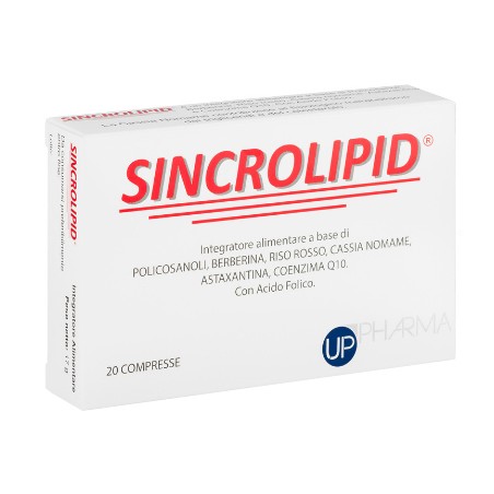 Up Pharma Sincrolipid 20 Compresse 17 G - Circolazione e pressione sanguigna - 927172852 - Up Pharma - € 16,60