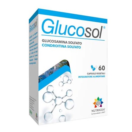 Nutrigea Glucosol 60 Capsule Vegetali - Integratori per dolori e infiammazioni - 975521333 - Nutrigea - € 19,27