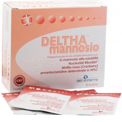 Deltha Pharma Deltha Mannosio 20 Bustine 60 G - Integratori per cistite - 923488819 - Deltha Pharma - € 22,44