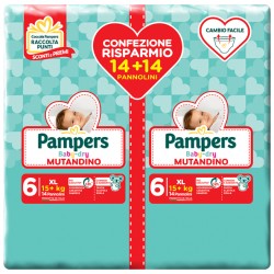 Fater Pampers Baby Dry Pannolino A Mutandina Duo Dwct Xl 28 Pezzi - Pannolini - 978262020 - Fater - € 10,44