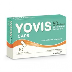 Yovis Fermenti Lattici Per Flora Batterica Intestinale 10 Capsule - Integratori di fermenti lattici - 972264408 - Yovis - € 9,57