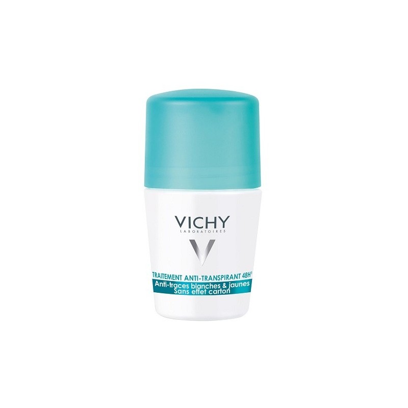 Vichy Deodorante Anti-tracce Roll-on 50 Ml - Deodoranti per il corpo - 923502177 - Vichy - € 9,37