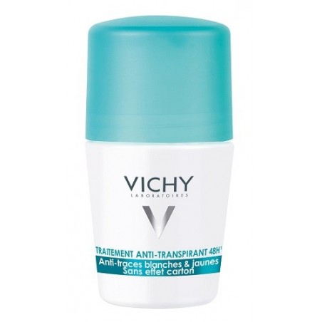 Vichy Deodorante Anti-tracce Roll-on 50 Ml - Deodoranti per il corpo - 923502177 - Vichy - € 9,37