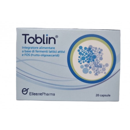 Toblin Integratore Alimentare Per La Flora Intestinale 20 Capsule - Alimentazione e integratori - 981087442 - Toblin - € 14,90