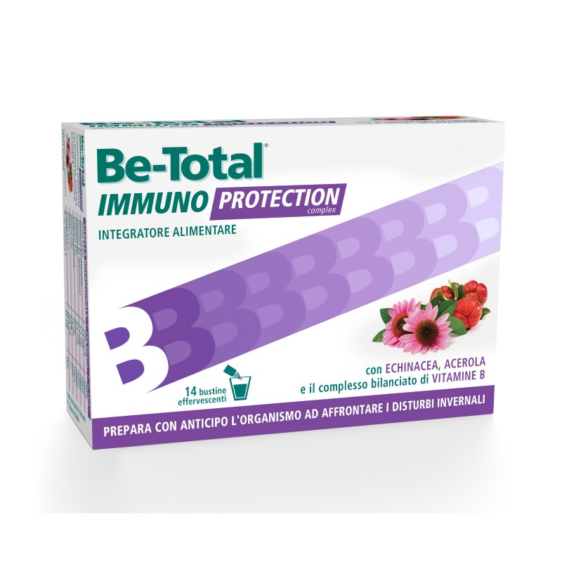 Be-Total Immuno Protection Integratore Per Difese Naturali 14 Bustine - Vitamine e sali minerali - 976394256 - Be-Total - € 1...