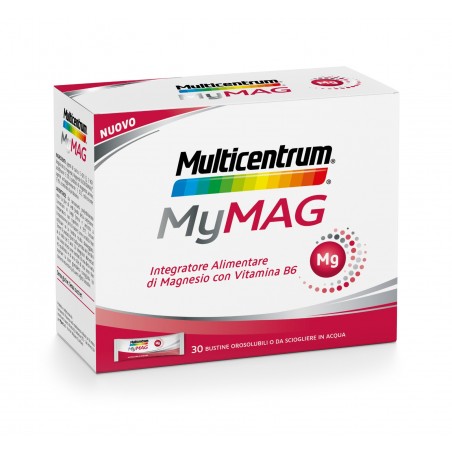 Multicentrum MyMag Integratore di Magnesio 30 Bustine Multicentrum - 1 Multicentrum MyMag Integratore di Magnesio 30 Bustine Multicentrum - 1