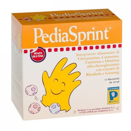 Pediatrica Pediasprint 15 Flaconcini 10 Ml - Integratori per concentrazione e memoria - 930216736 - Pediatrica - € 19,01