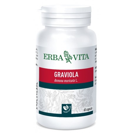 Erba Vita Graviola Integratore Per Flora Intestinale 60 Capsule - Integratori e alimenti - 926146806 - Erba Vita - € 10,87
