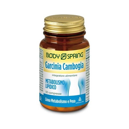 Angelini Body Spring Garcinia 50 Compresse - Integratori per dimagrire ed accelerare metabolismo - 906003696 - Body Spring - ...