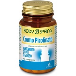 Angelini Body Spring Cromo Picolinato 60 Compresse - Integratori per apparato digerente - 906483161 - Body Spring - € 14,20