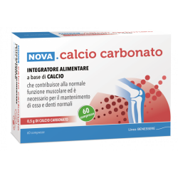 Nova Argentia Calcio Carbonato Integratore Di Calcio 60 Compresse Nova Argentia - 1