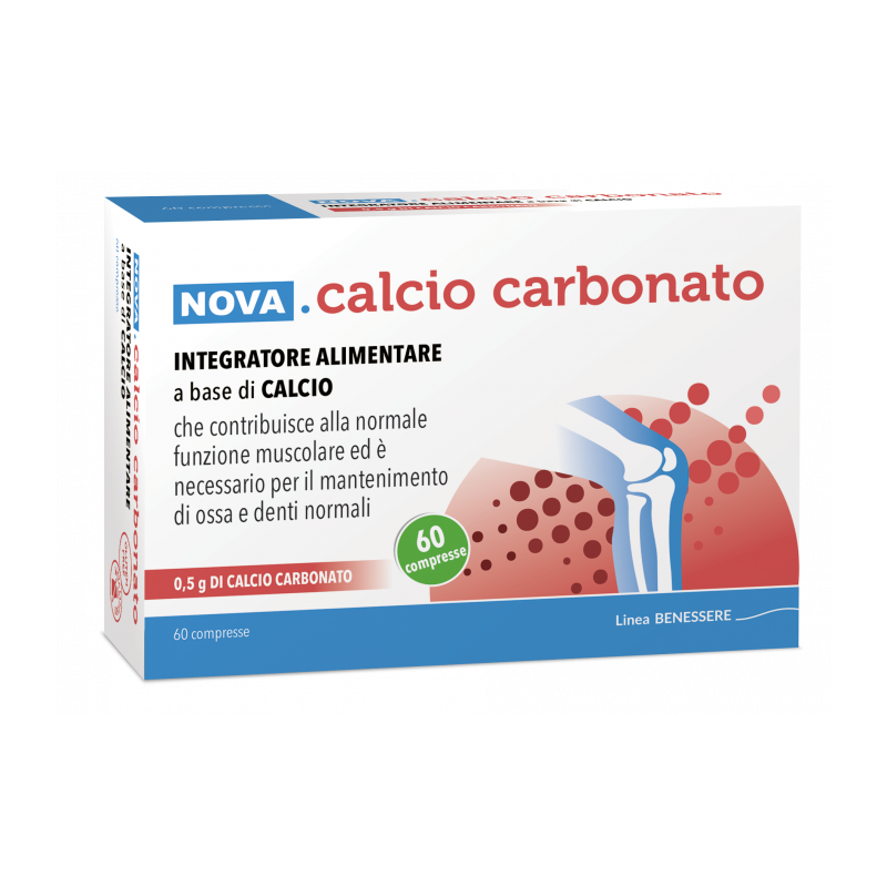 Nova Argentia Calcio Carbonato Integratore Di Calcio 60 Compresse - Vitamine e sali minerali - 905086740 - Nova Argentia - € ...