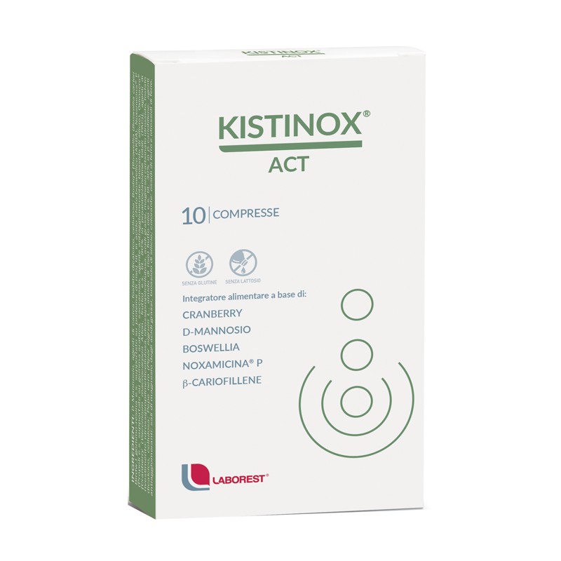 Uriach Italy Kistinox Act 10 Compresse - Integratori per cistite - 943573485 - Uriach Italy - € 19,49