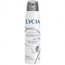 Lycia Deodorante Spray Invisible Fast Dry 150 Ml - Igiene corpo - 974893036 - Lycia - € 3,28