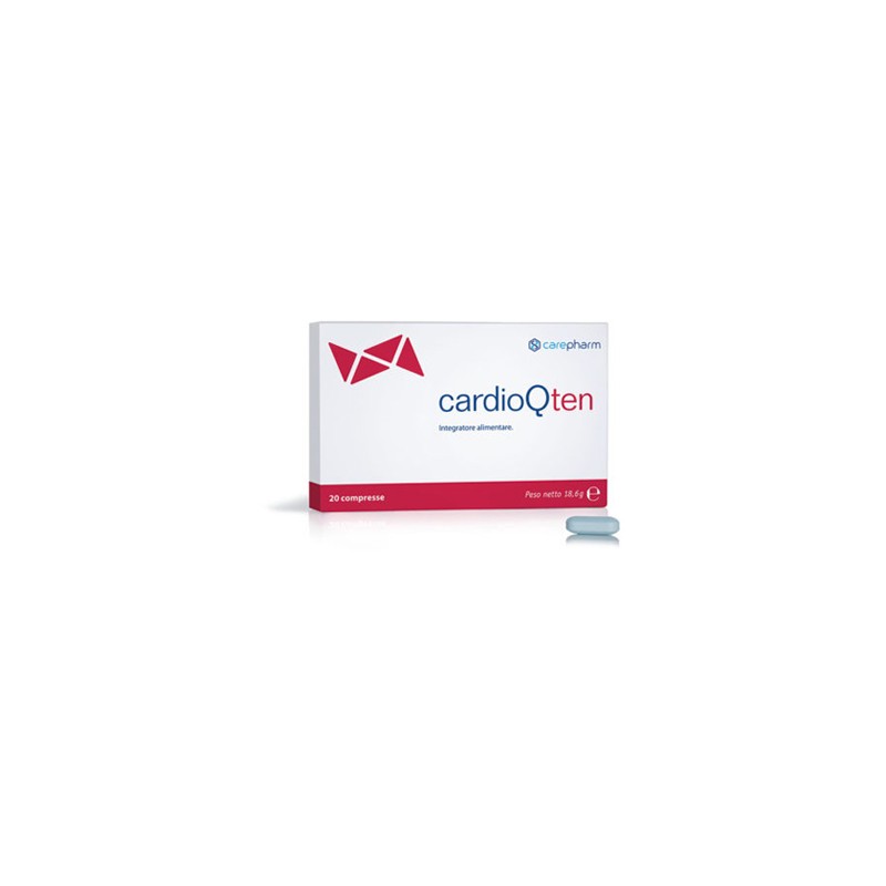 Carepharm Cardioqten 20 Compresse - Integratori per il cuore e colesterolo - 913838862 - Carepharm - € 17,49