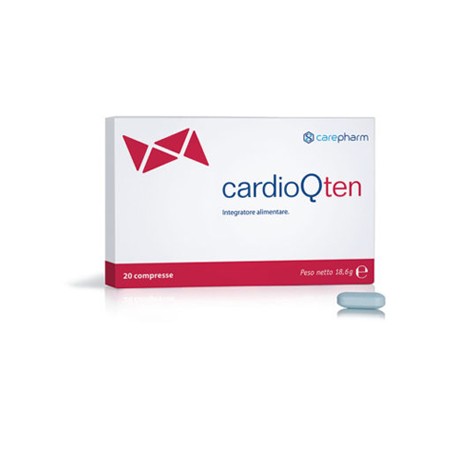 Carepharm Cardioqten 20 Compresse - Integratori per il cuore e colesterolo - 913838862 - Carepharm - € 17,34