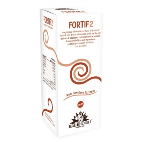 Erbenobili Fortif2 30 Capsule - Integratori di fermenti lattici - 973623857 - Erbenobili - € 15,47