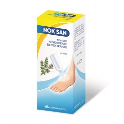 Montefarmaco Otc Nok San Polvere Assorbente Deodorante 75 G - Prodotti per la sudorazione dei piedi - 908728987 - Nok San - €...