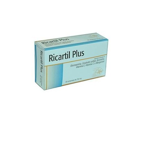 Filca Farma Ricartil Plus 40 Compresse - Integratori per dolori e infiammazioni - 937480212 - Filca Farma - € 17,13