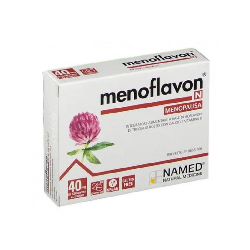 Named Menoflavon Integratore Per Donne in Menopausa 30 Compresse - Integratori per ciclo mestruale e menopausa - 982134633 - ...