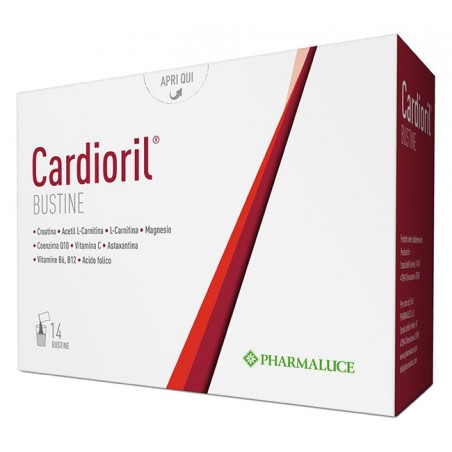 Pharmaluce Cardioril 14 Bustine - Integratori per il cuore e colesterolo - 939779930 - Pharmaluce - € 14,89