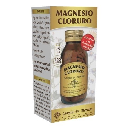 Dr. Giorgini Ser-vis Magnesio Cloruro 150 Pastiglie - Vitamine e sali minerali - 983364427 - Dr. Giorgini - € 8,93