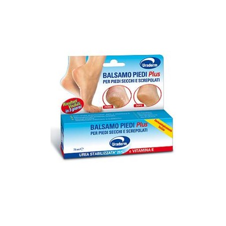 Planet Pharma Uraderm Balsamo Piedi Plus 75 Ml - Trattamenti per pedicure e pediluvi - 922404292 - Planet Pharma - € 10,64