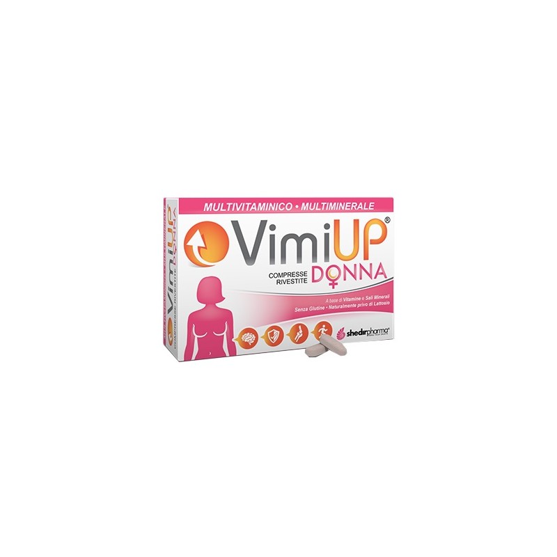 Shedir Pharma Unipersonale Vimi Up Donna 30 Compresse - Vitamine e sali minerali - 943165062 - Shedir Pharma - € 14,64