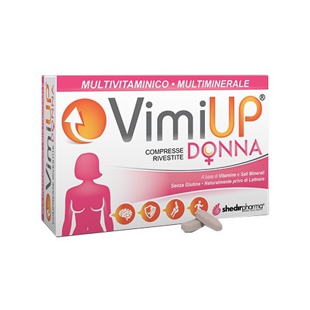 Shedir Pharma Unipersonale Vimi Up Donna 30 Compresse - Vitamine e sali minerali - 943165062 - Shedir Pharma - € 15,35