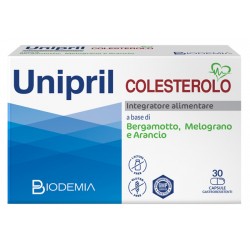 Biodemia Unipril Colesterolo e Stress Ossidativo 30 Capsule - Integratori per il cuore e colesterolo - 984642569 - Global Pha...