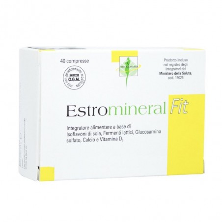 Estromineral Fit Integratore Per Donne in Menopausa 40 Compresse Estromineral - 1 Estromineral Fit Integratore Per Donne in Menopausa 40 Compresse Estromineral - 1