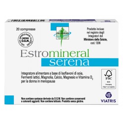 Estromineral Serena Difese Naturali 20 Compresse - Integratori di fermenti lattici - 902647039 - Estromineral - € 15,42