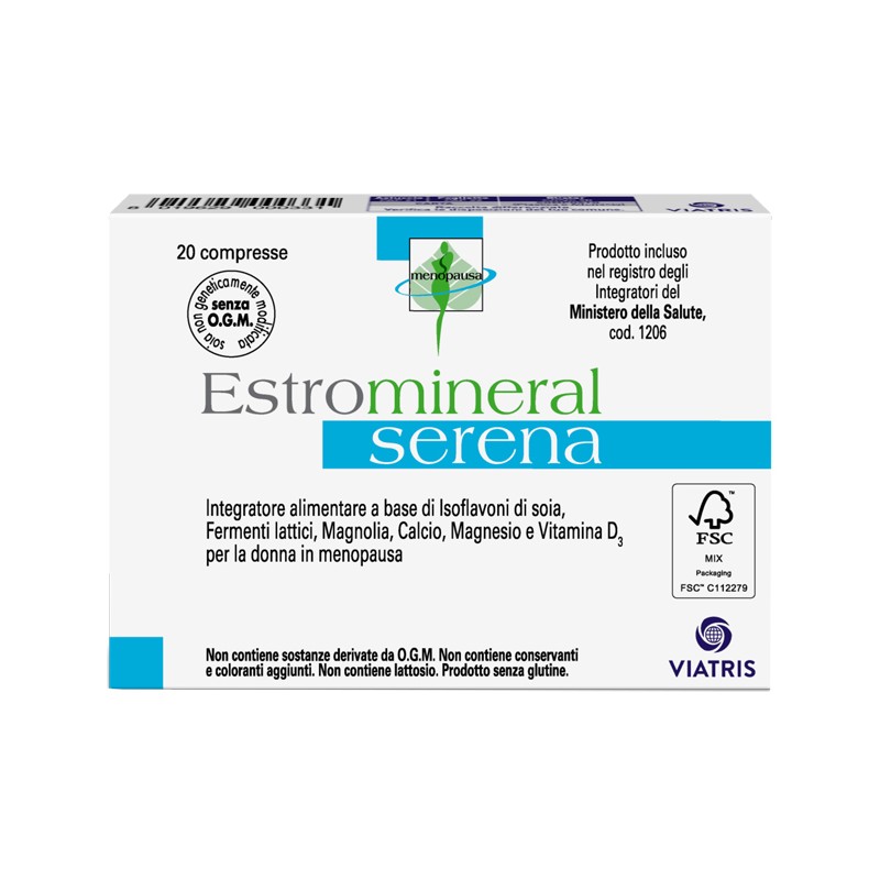 Estromineral Serena Difese Naturali 20 Compresse - Integratori di fermenti lattici - 902647039 - Estromineral - € 15,73