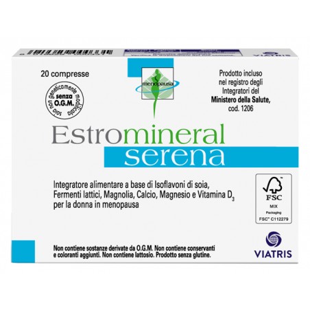 Estromineral Serena Difese Naturali 20 Compresse Estromineral - 1 Estromineral Serena Difese Naturali 20 Compresse Estromineral - 1