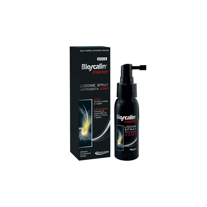 Bioscalin Energy Lozione Spray Anticaduta Uomo 50 Ml - Trattamenti anticaduta capelli - 977467341 - Bioscalin - € 38,52