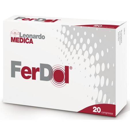 Leonardo Medica Ferdol 20 Compresse - Integratori per dolori e infiammazioni - 975952235 - Leonardo Medica - € 15,78
