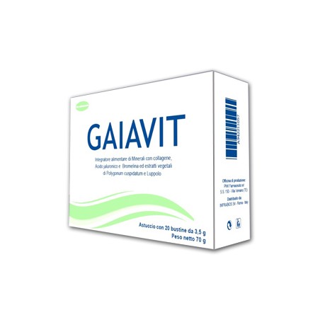 Infrabios Gaiavit 20 Bustine 3,5 G - Integratori - 942211057 - Infrabios - € 19,94