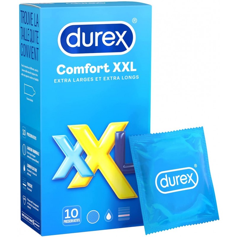 Durex Comfort XXL Profilattico 6 Pezzi - Profilattici - 980408215 - Durex - € 7,39