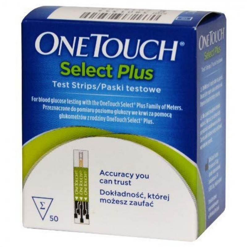 OneTouch Select Plus Strisce Misurazione Glicemia 50 Strisce - Misuratori di diabete e glicemia - 926562873 -  - € 23,71