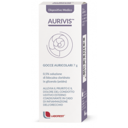 Uriach Italy Aurivis Gocce Auricolari 7 G - Prodotti per la cura e igiene delle orecchie - 947437087 - Uriach Italy - € 6,05