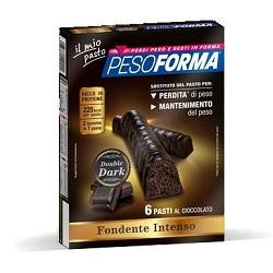 Nutrition & Sante' Italia Pesoforma Barretta Double Dark 6 Pasti 12 X 31 G - Rimedi vari - 932706284 - Pesoforma - € 12,75