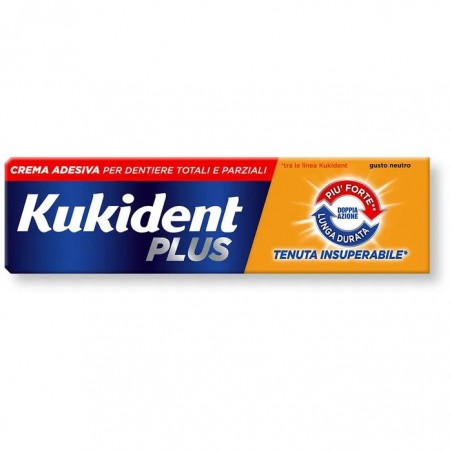 Kukident Doppia Azione Barriera Contro Infiltrazioni Di Cibo 40 G - Prodotti per dentiere ed apparecchi ortodontici - 9835137...