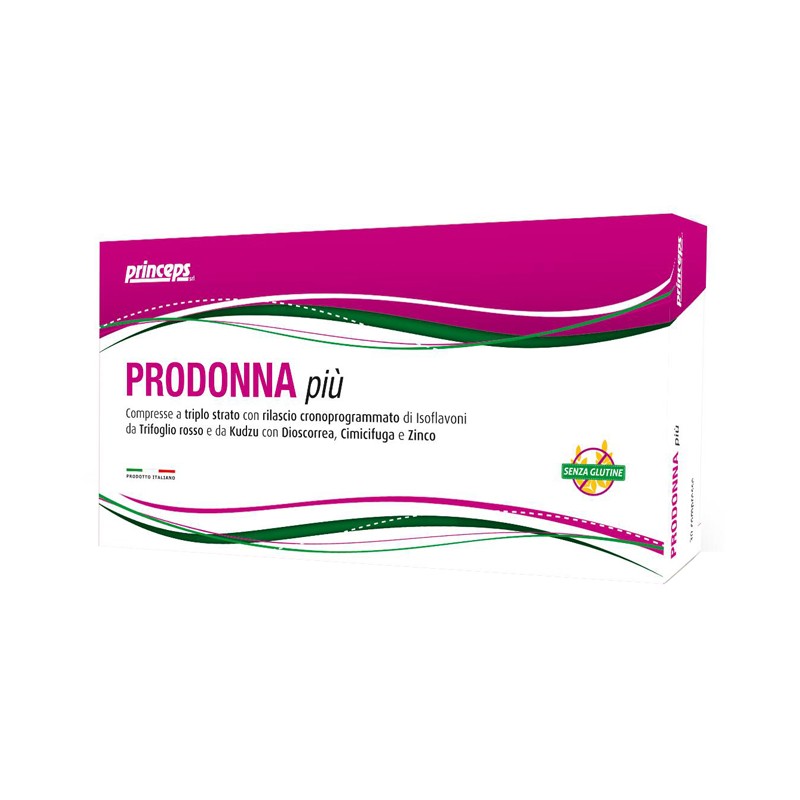 Princeps Prodonna Piu' 30 Compresse - Integratori per ciclo mestruale e menopausa - 942992203 - Princeps - € 24,56