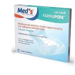 Farmac-zabban Meds Pore Medicazione In Poliuretano Adesiva Impermeabile 5x7cm 5 Pezzi - Medicazioni - 931988455 - Farmac-Zabb...