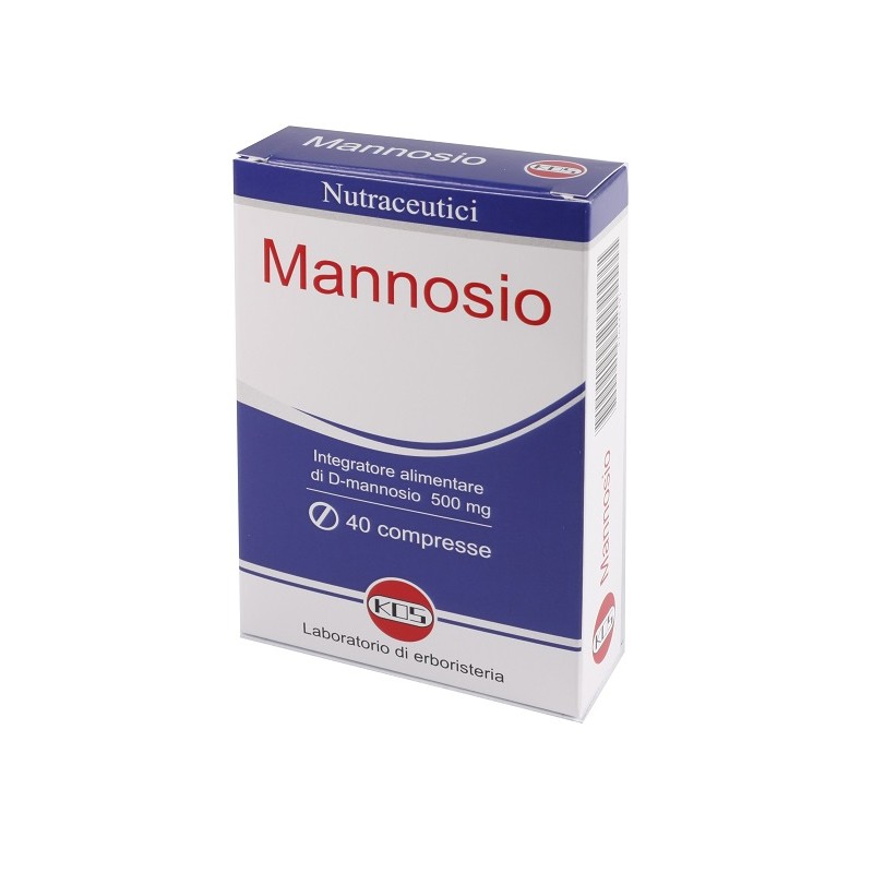 Kos Mannosio 40 Compresse 500 Mg - Integratori per cistite - 926845191 - Kos - € 10,35