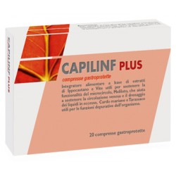 Capietal Italia Capilinf Plus 20 Compresse - Circolazione e pressione sanguigna - 979359585 - Capietal Italia - € 15,20