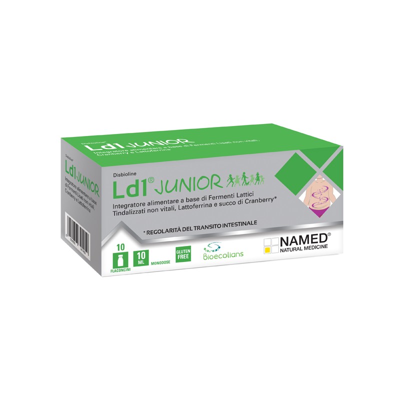 Named Disbioline Ld1 Junior 10 Fiale Monodose 10 Ml - Fermenti lattici - 932703642 - Named - € 14,95