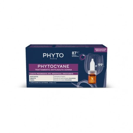 Phyto Phytocyane Fiale Donna Caduta Progressiva 12 Fiale da 5 Ml - Trattamenti anticaduta capelli - 984789178 - Phyto - € 47,11